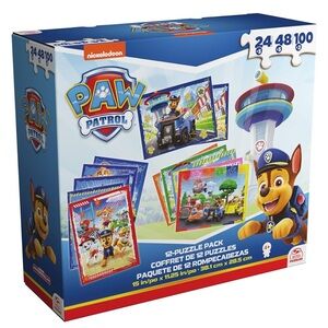 Paw Patrol Blue and Red Puzzle Set